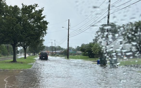Flooded Roadway