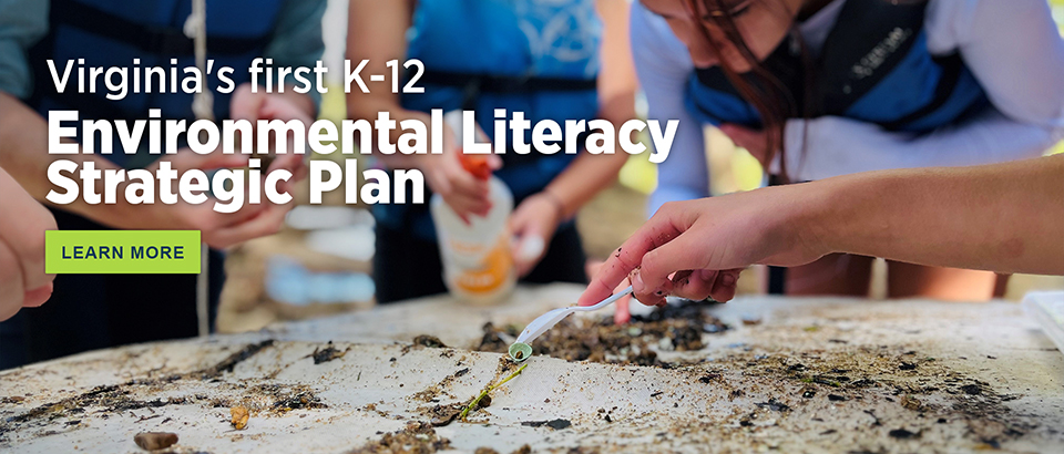 Virginia's First k-12 Environmental Literacy Strategic Plan