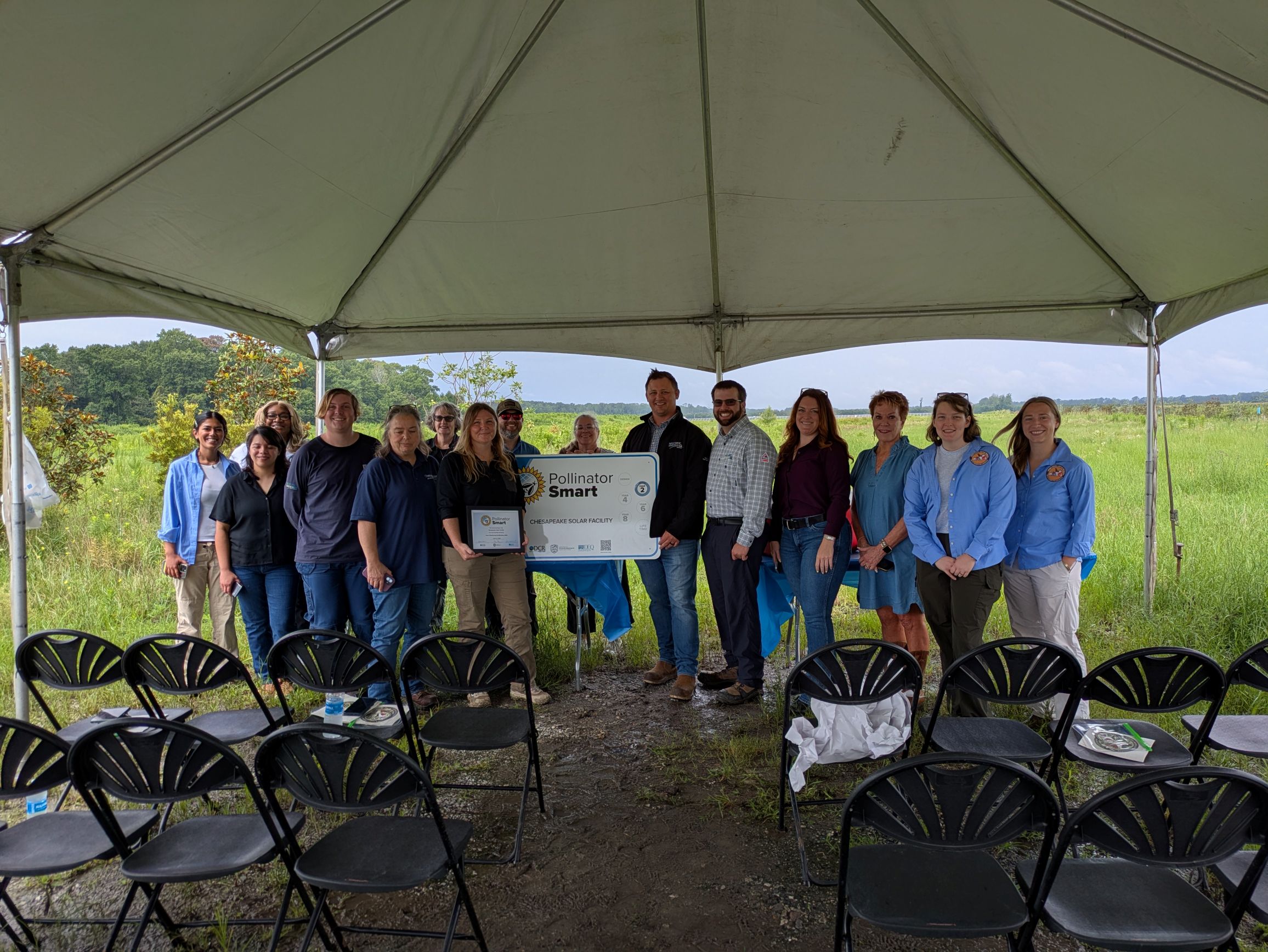 group photo Chesapeake Solar