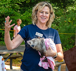 Critter encounters with A.W.A.R.E. Photo courtesy Michael Summers