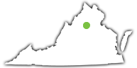 Location of Culpeper Battlefields State Park in Virginia Location of Culpeper Battlefields State Park in Virginia