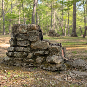 Campstove at Douthat State Park