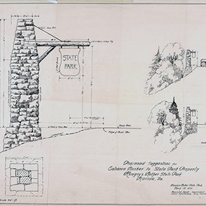 entrance marker blueprint