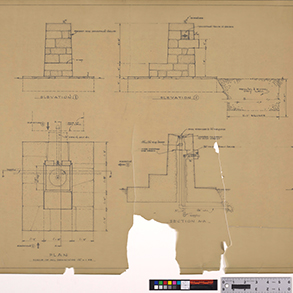 Water Supply drawing at Hungry Mother