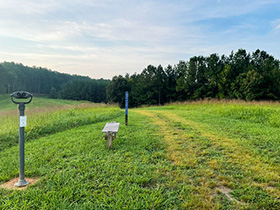 Mayo River Trail at the future Mayo River State Park.