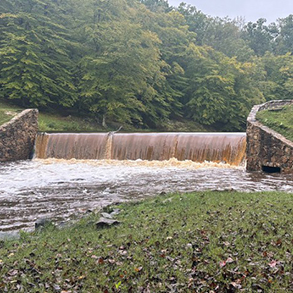 Spillway at Pocahontas