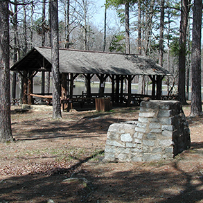 Picnic Shelter at Twin Lakes State Park