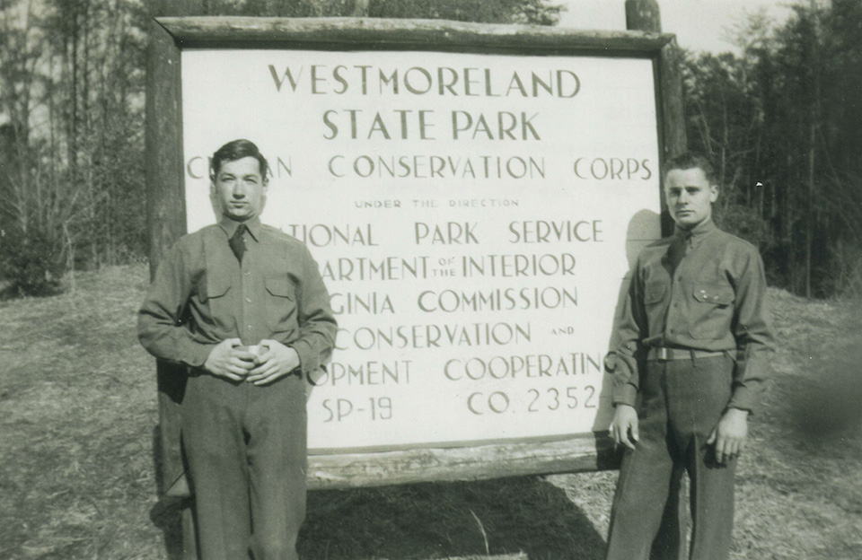 historical photo of Westmoreland State Park